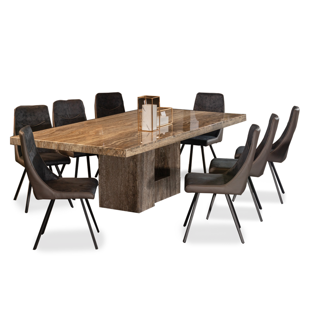 LOUIS NATURAL  Marble Dining Table