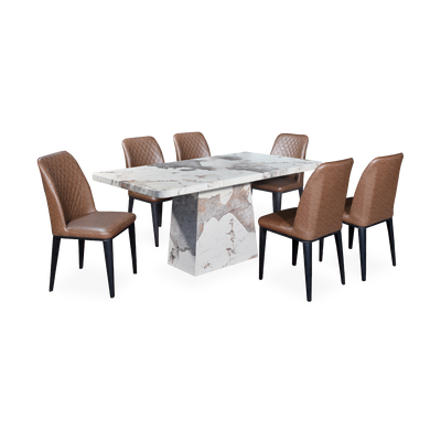 LOCCO Marble Dining Table