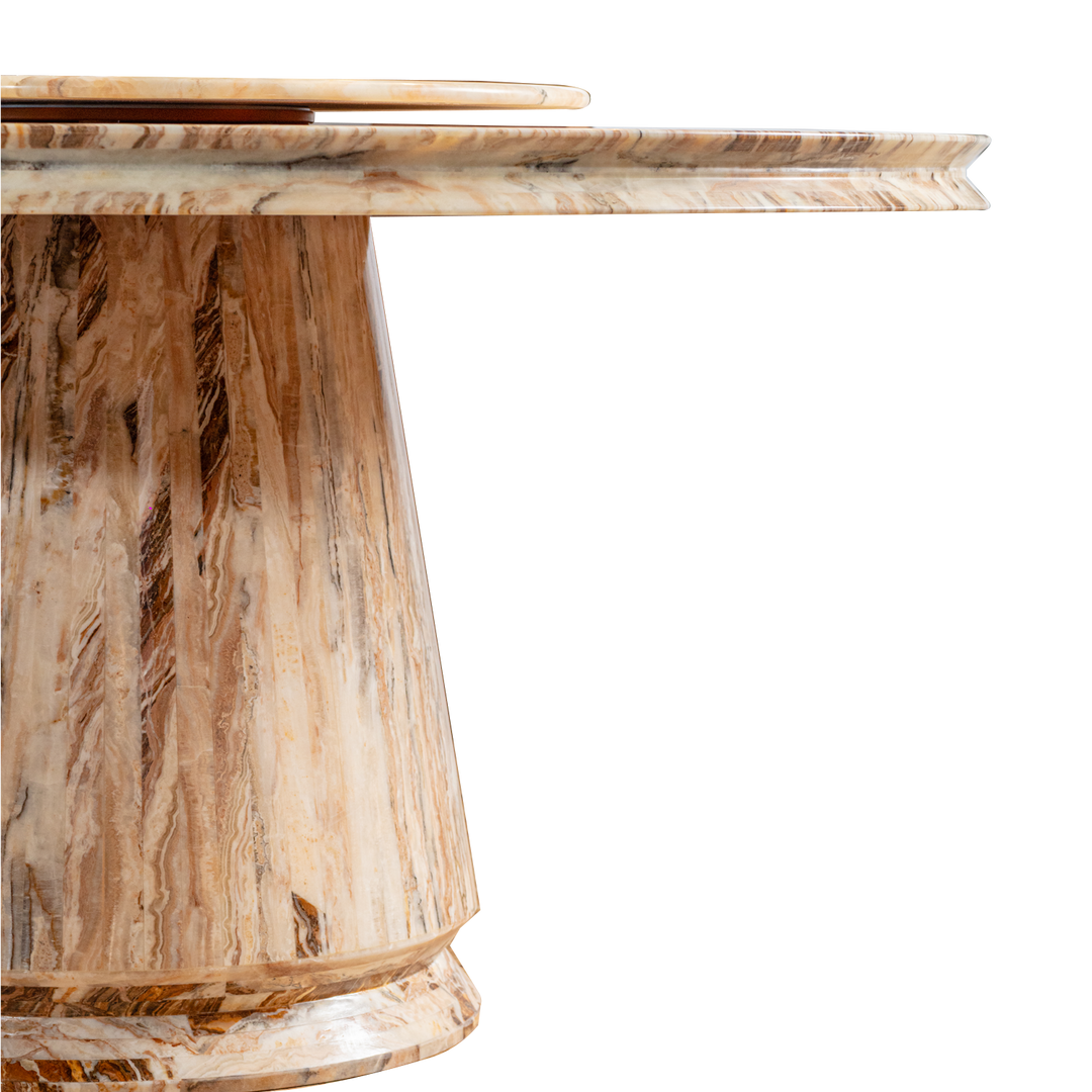 MATIRNA NATURAL Marble Dining Table