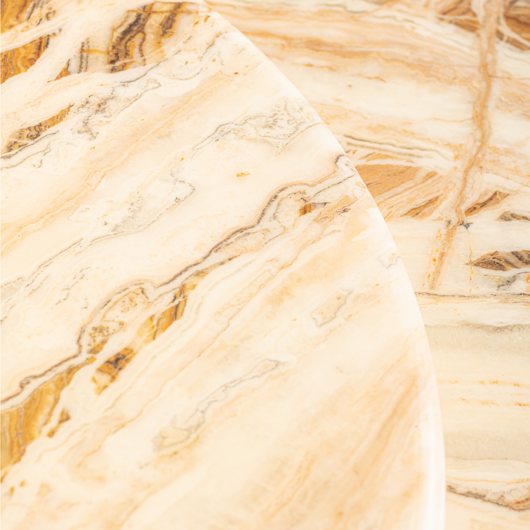 MATIRNA NATURAL Marble Dining Table