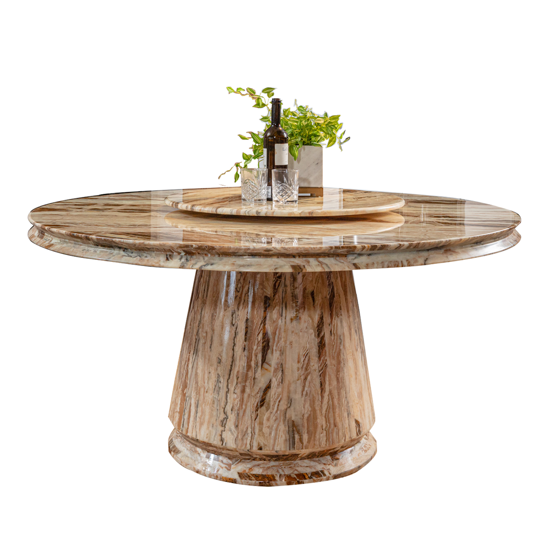 MATIRNA NATURAL Marble Dining Table