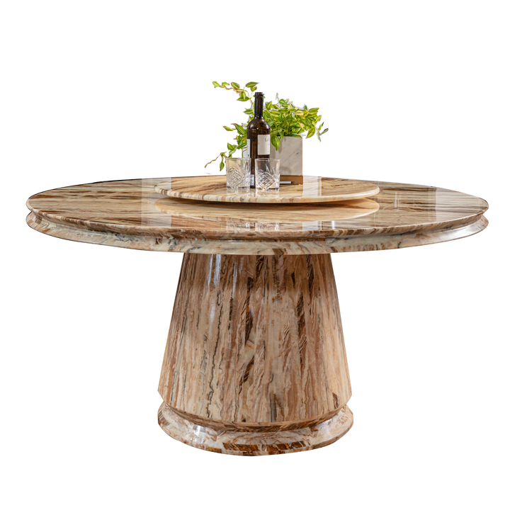 MATIRNA NATURAL Marble Dining Table