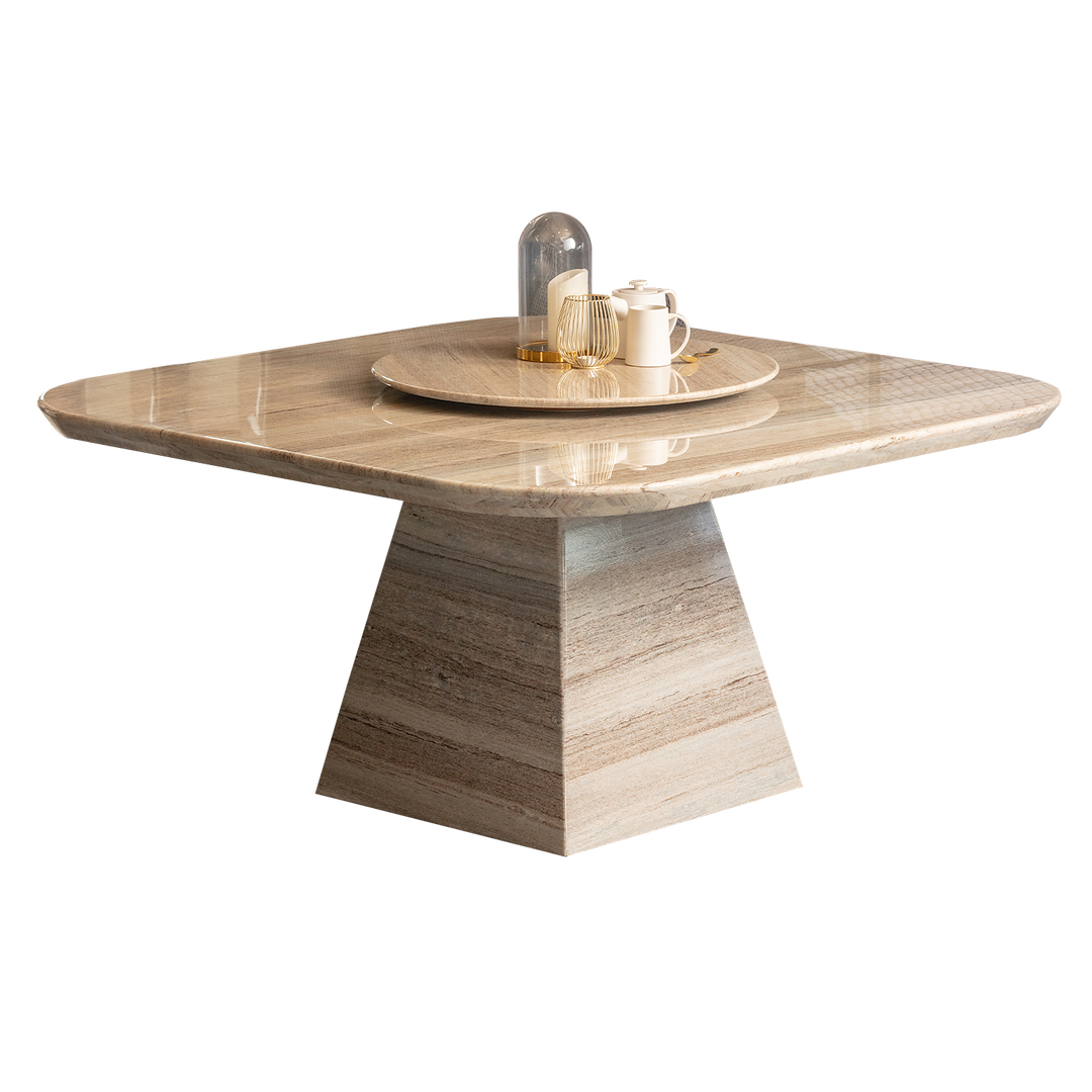 MENDIP NATURAL Marble Dining Table