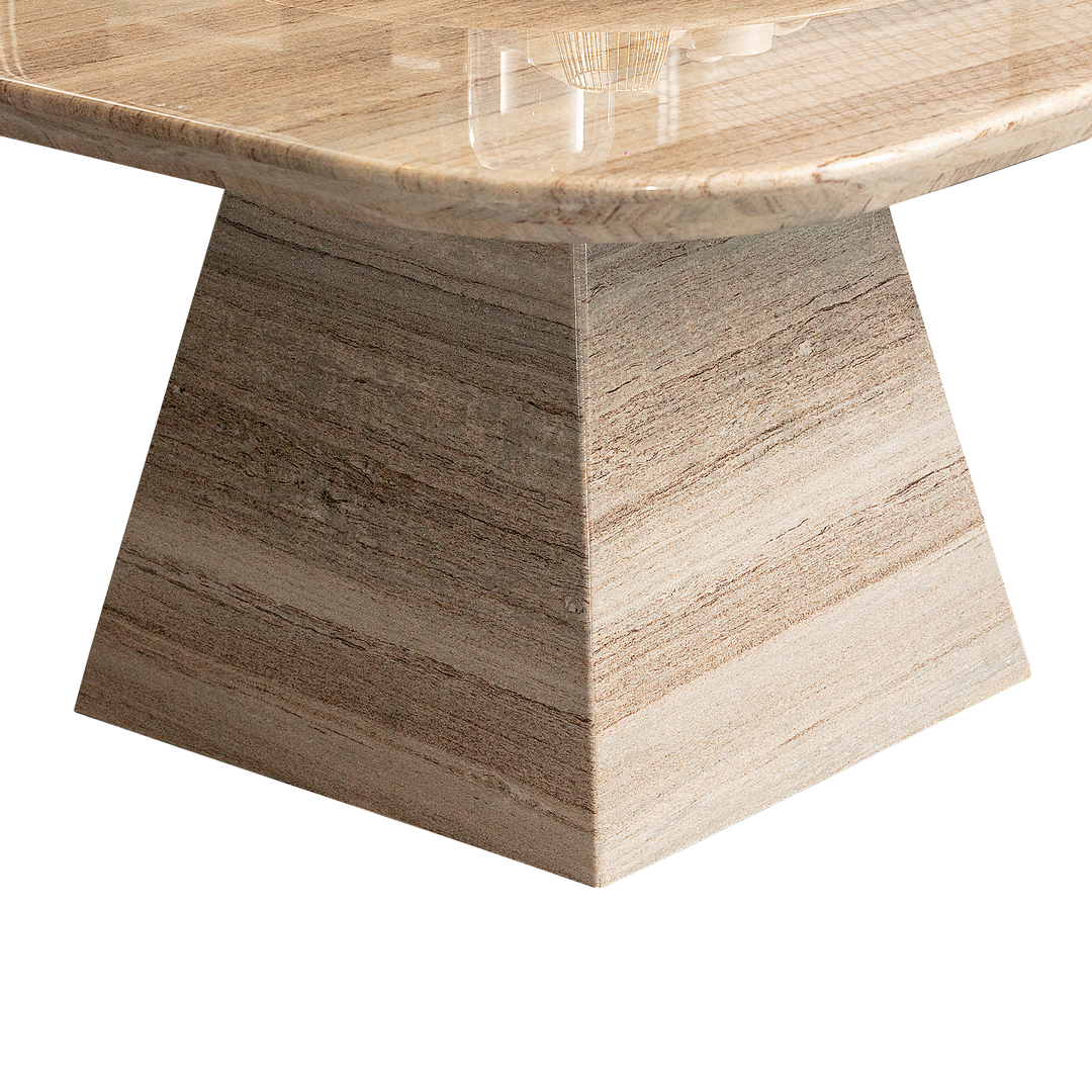 MENDIP NATURAL Marble Dining Table