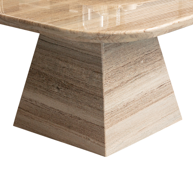 MENDIP NATURAL Marble Dining Table