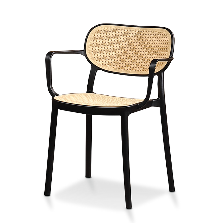 OLLIE Rest Chair with Arm Black