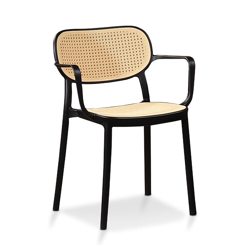 OLLIE Rest Chair with Arm Black