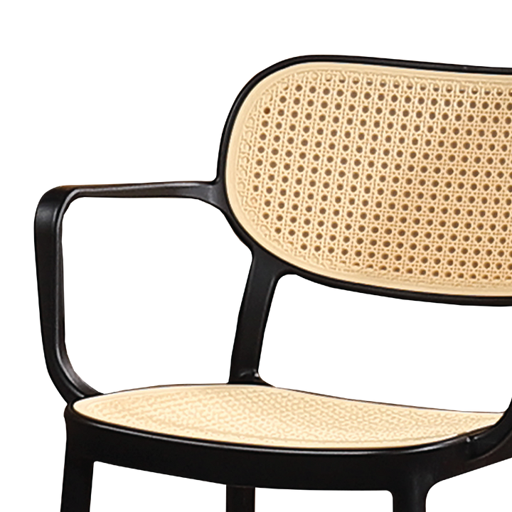 OLLIE Rest Chair with Arm Black
