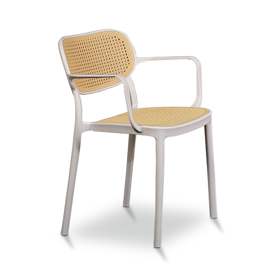 OLLIE Rest Chair with Arm White