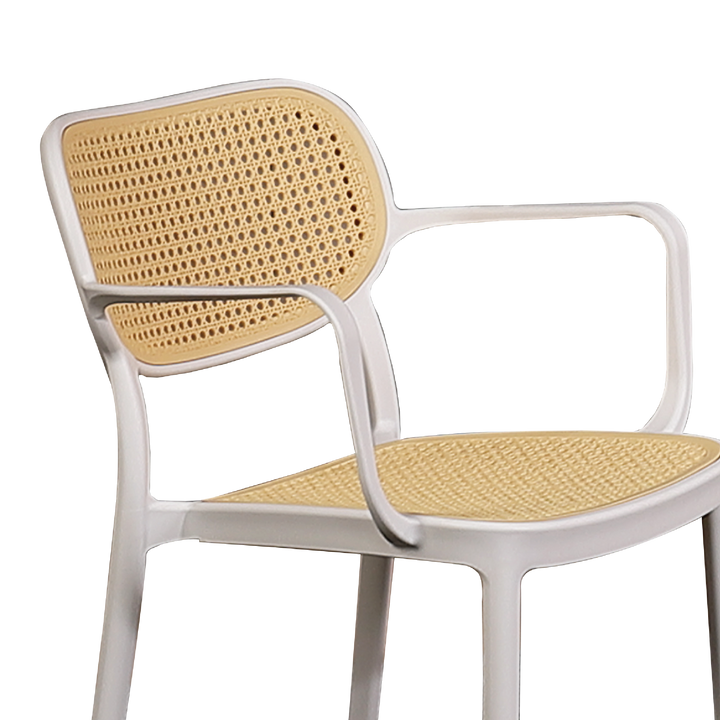OLLIE Rest Chair with Arm White