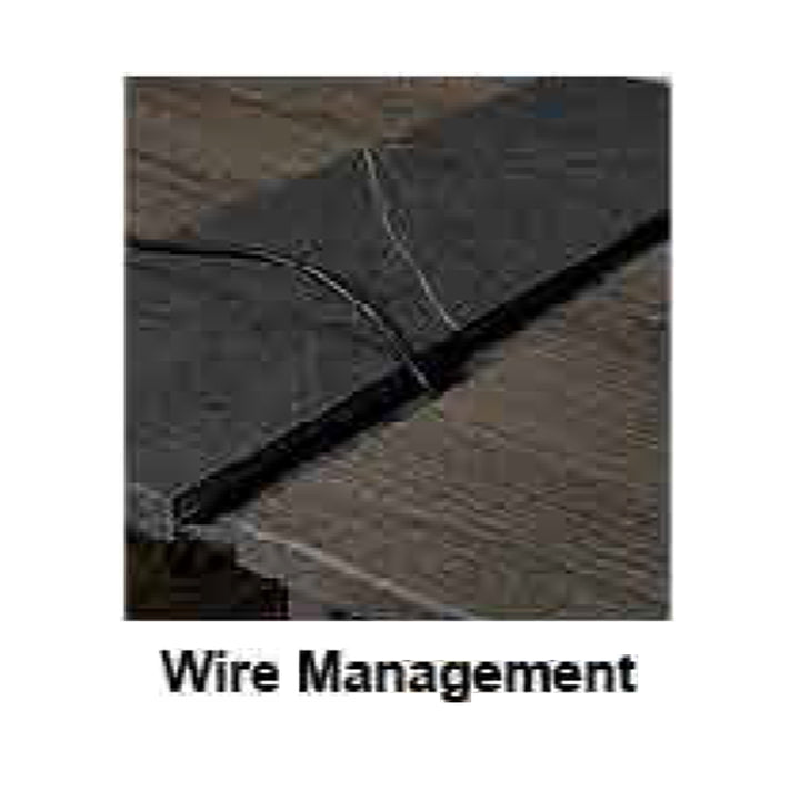 PIXEL Executive Table with Side Cabinet