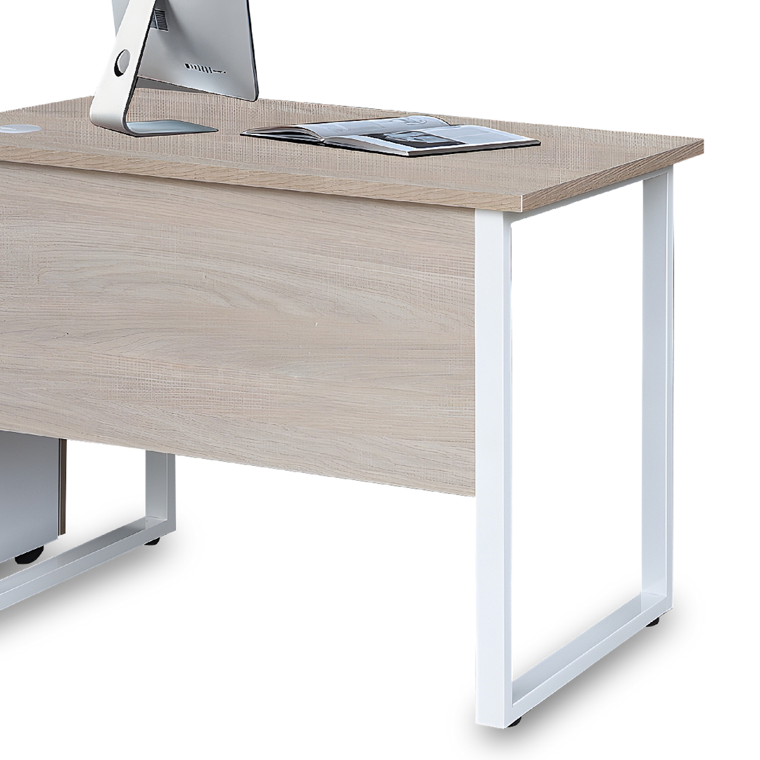 PETE Study Table with Mobile Pedestal