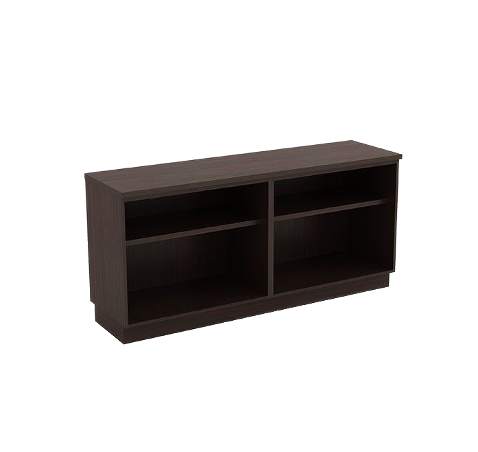 QUUPA Dual Open Shelf Low Cabinet