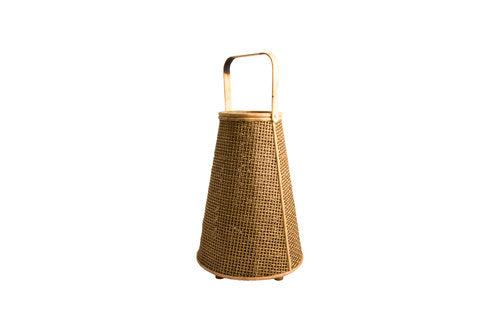 WEB Wicker Decor Lantern