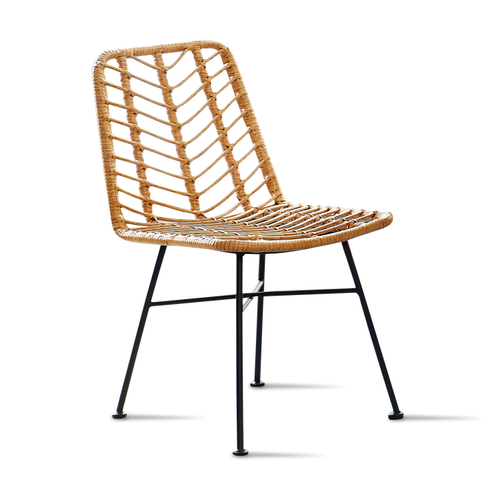 SILAS Dining Chair PE Rattan