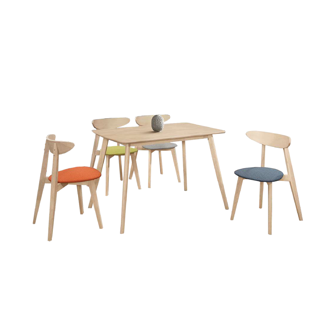 SMITH DINING SET (1T+4C)