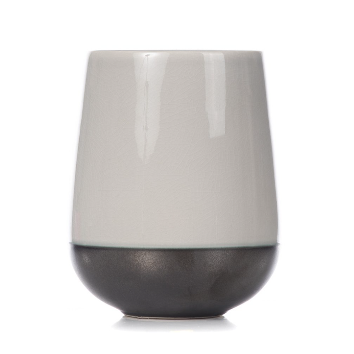 SPLIT Ceramic Deco Vase(3 Colour Options)