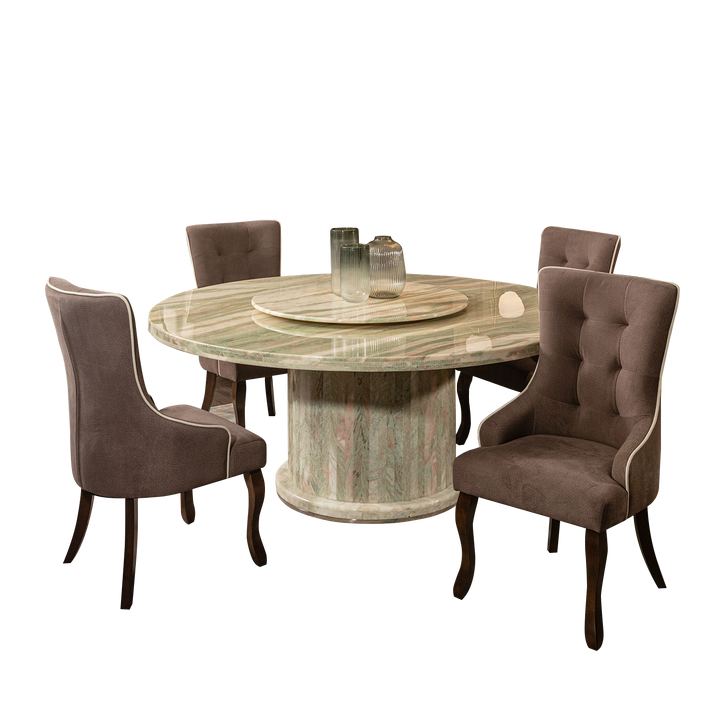 TIFFANY NATURAL Marble Dining Table