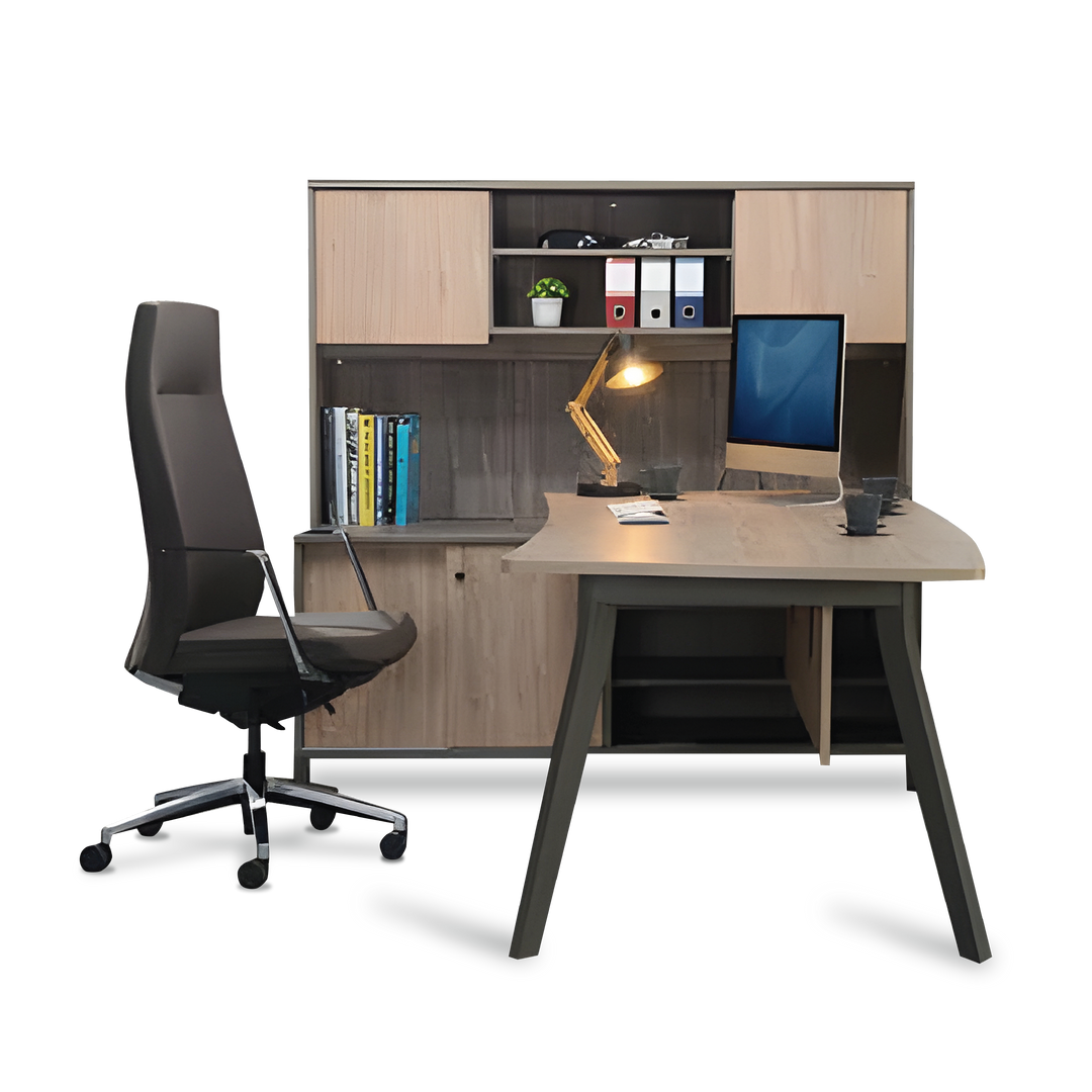 TUCANA Director Table with Hutch