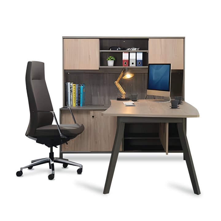 TUCANA Director Table with Hutch