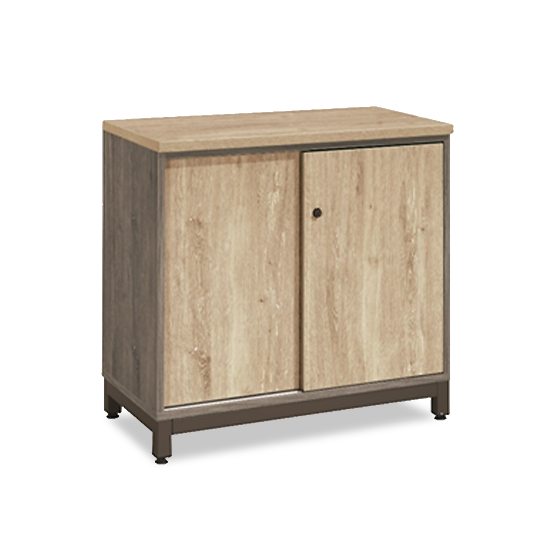 TUCANA Low Sliding Door Cabinet