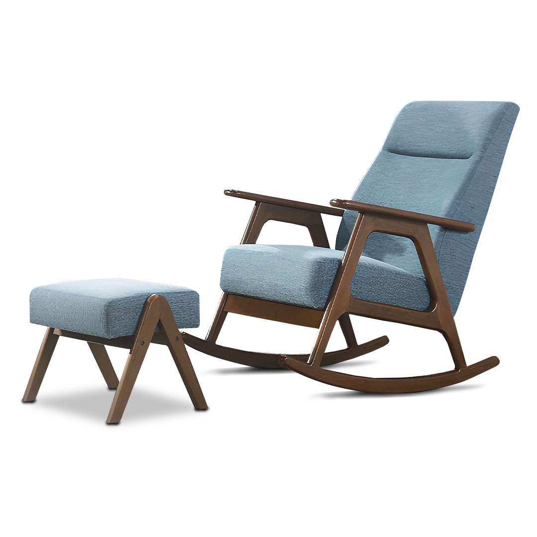 VINCENT High Back Rocking Chair