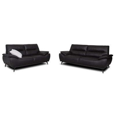 WALTER Half Leather Sofa