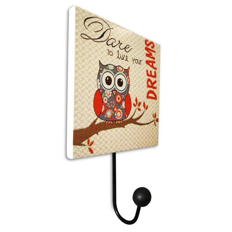 OWL Wooden Hook