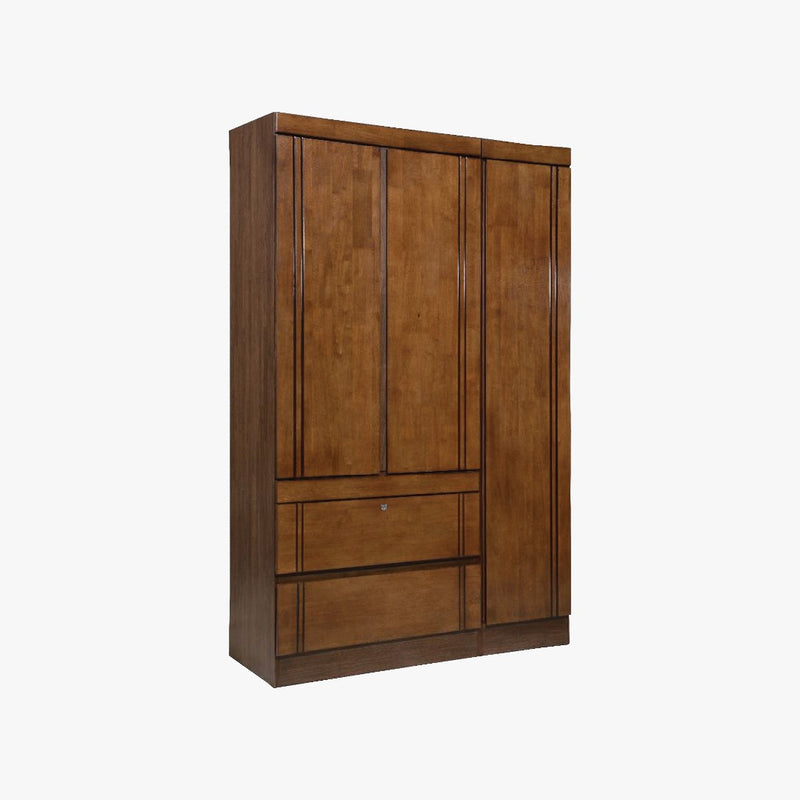 DAYLEY 3 Door Wardrobe (Walnut)