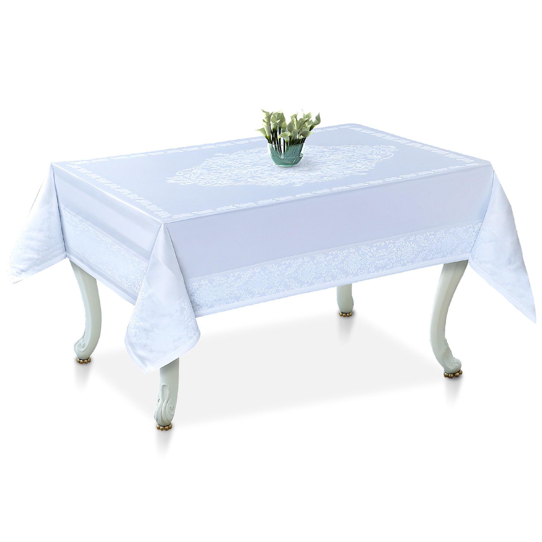 ALHAMBRA White Table Cloth MAJUHOME eStore