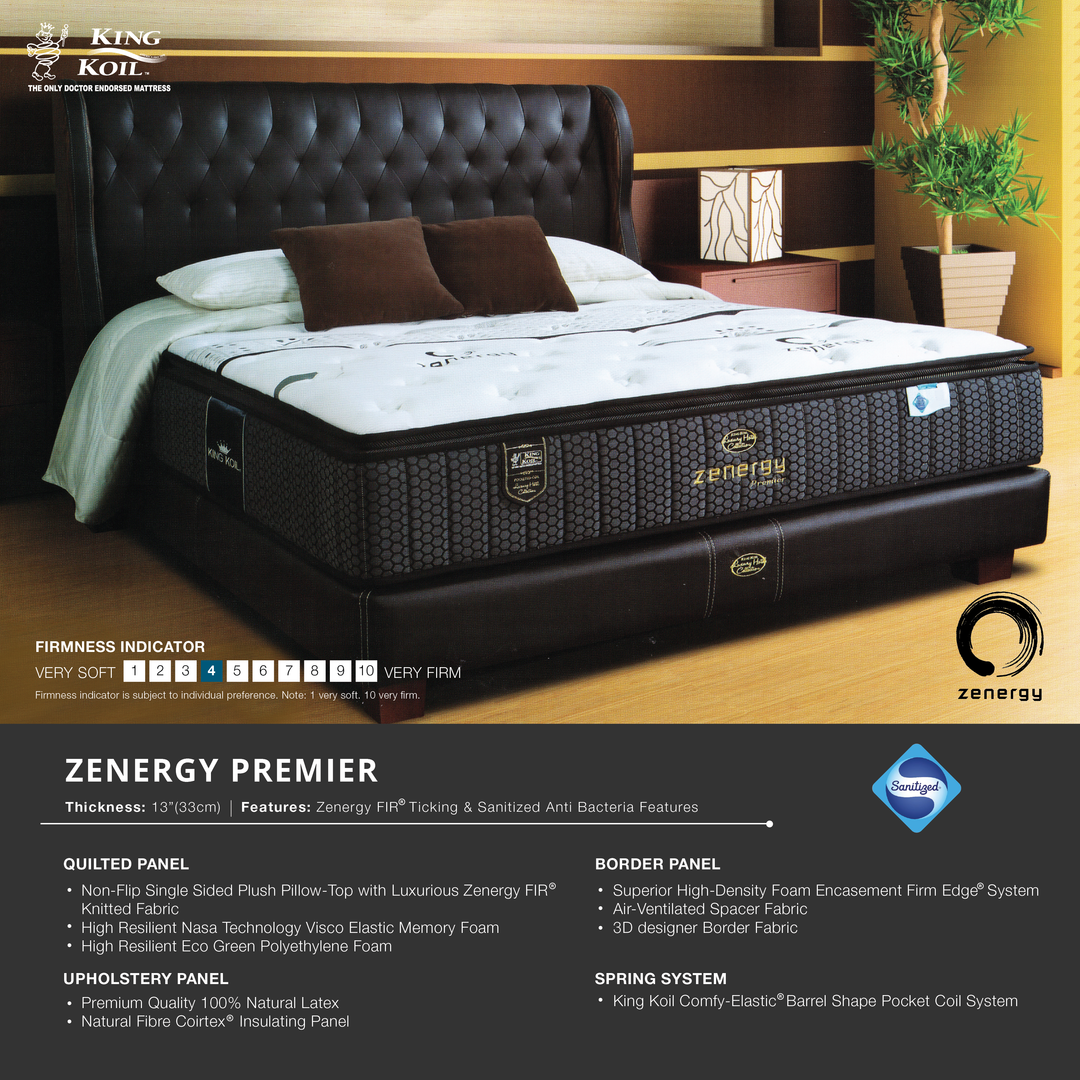 King Koil ZENERGY Premier Mattress