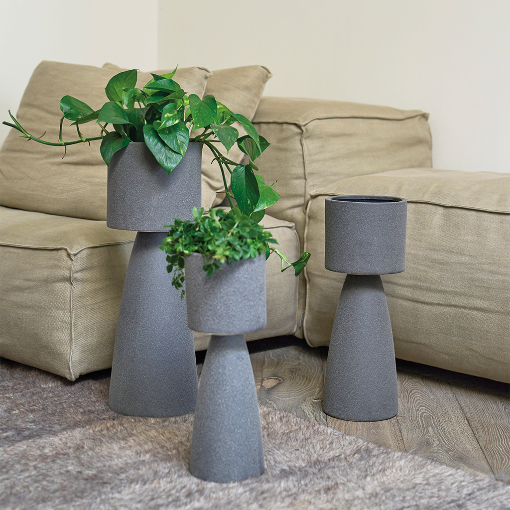 FORT Ceramic Deco Plant Stand
