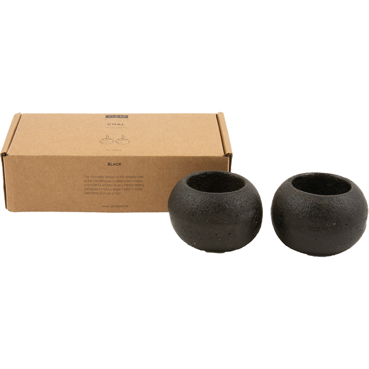 COAL Metal Candle Holder