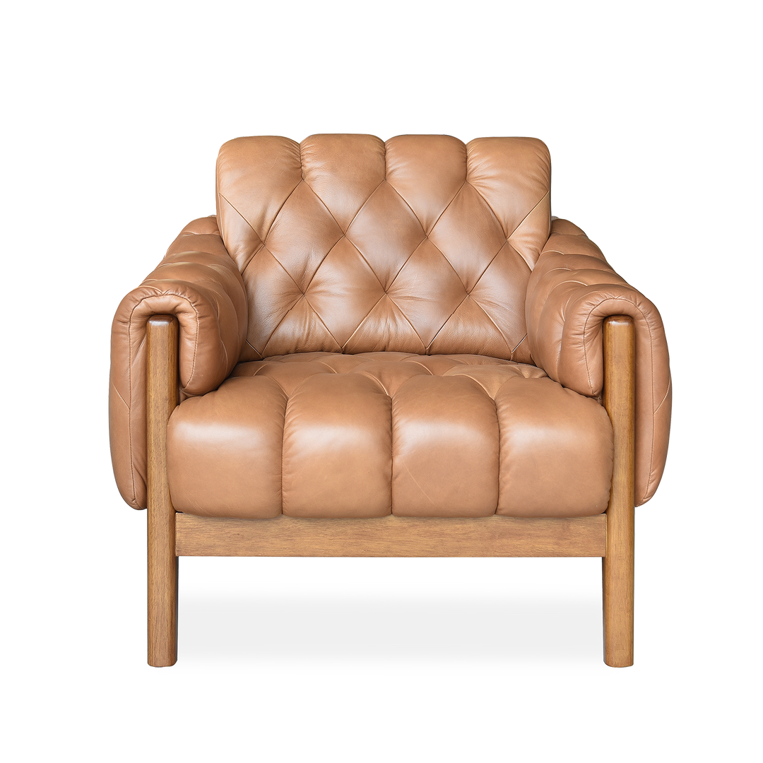 YLANG Leather Arm Chair