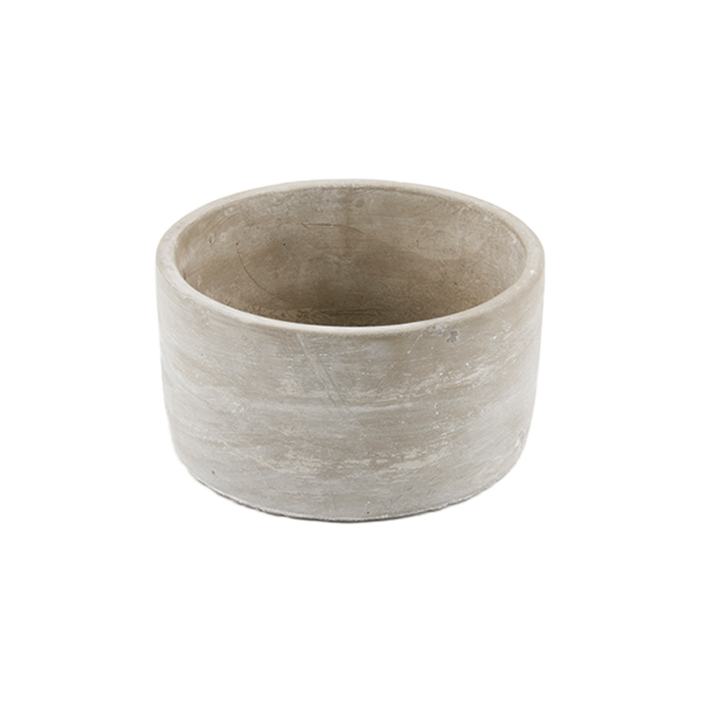 MINGLE Concrete Round Decor Pot