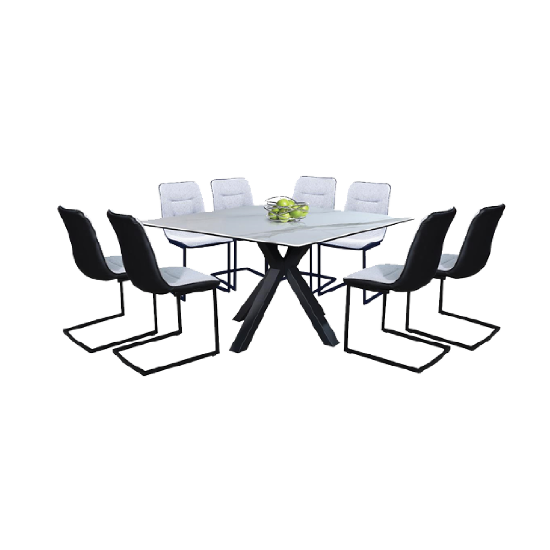 CIELO Ceramic Dining Set (1T+8C)