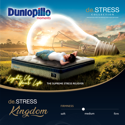 Dunlopillo DESTRESS KINGDOM King Mattress