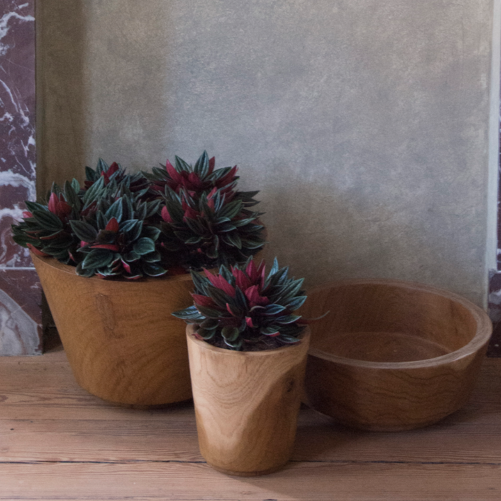 SIMPLE Wood Decor Pot