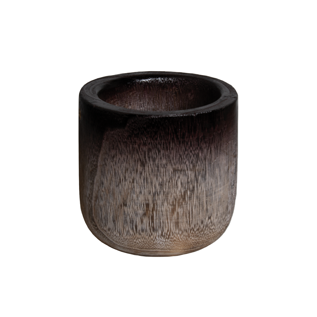 SLIGHT Wood Decor Pot