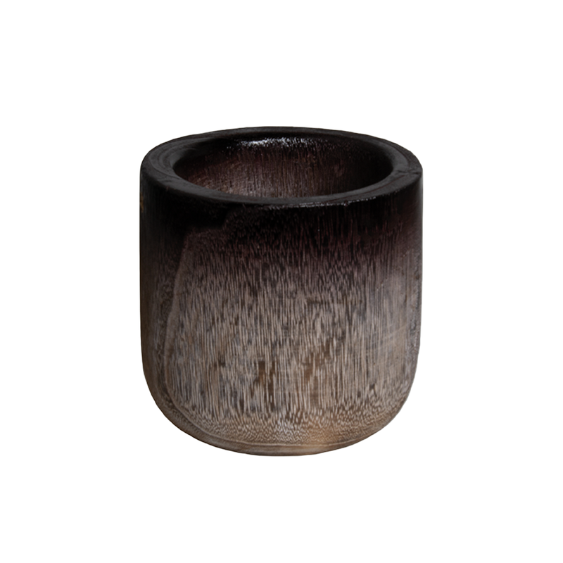 SLIGHT Wood Decor Pot