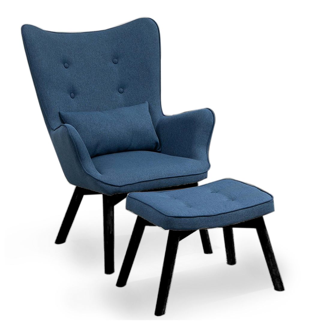 HANA II Wing Chair with Stool