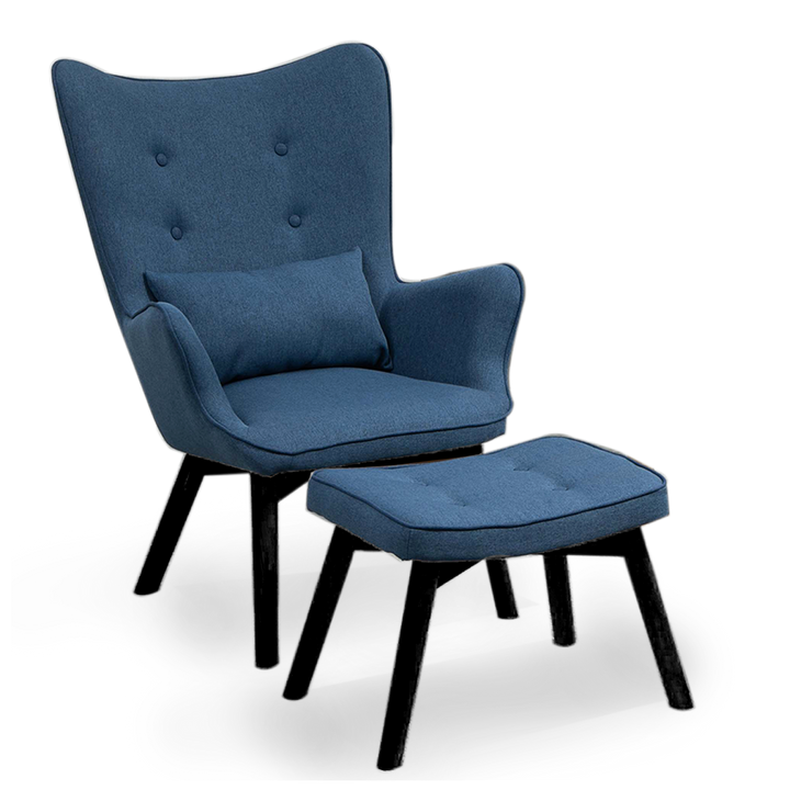 HANA II Wing Chair with Stool
