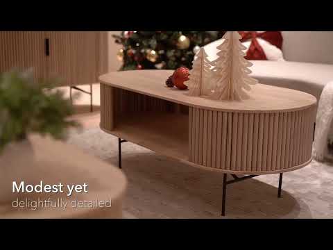 CANNES Oval Coffee Table