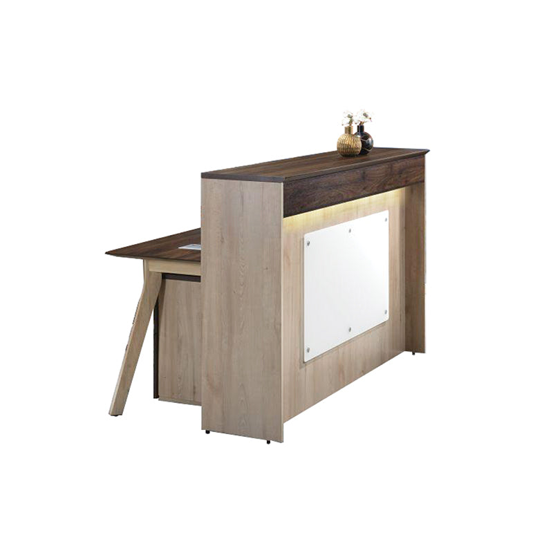 LEXUS Reception Counter with Desk & Pedestal