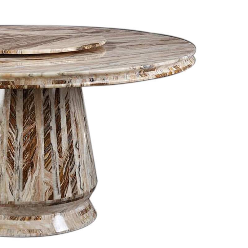 MATIRNA NATURAL Marble Dining Table